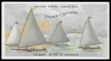 9 Ice Boats on the St. Lawrence
